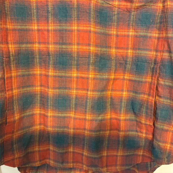 Toad&Co Cotton Pullover Flannel Shirt size L - Picture 3 of 4
